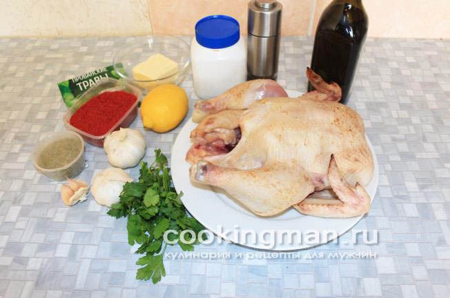 рецепт курицы в духовке