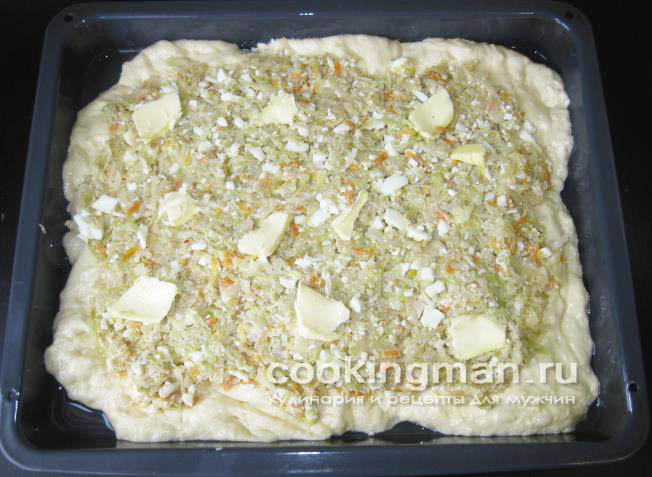 рецепт пирога с капустой