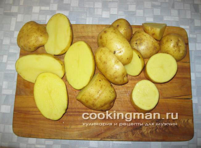 картофель с розмарином