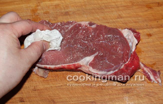 рецепт стейка из говядины
