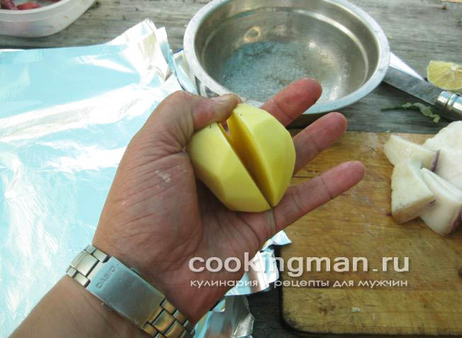 рецепт печеной картошки