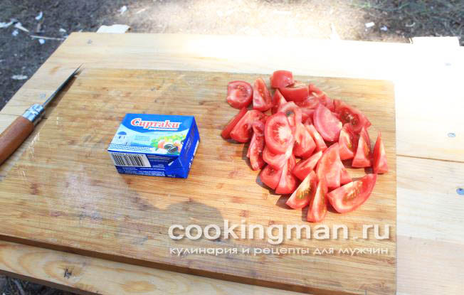 помидоры с сыром рецепт