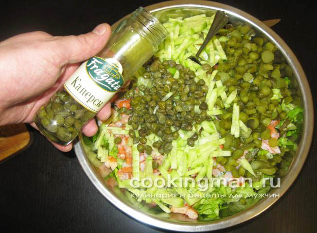 рецепт салата оливье