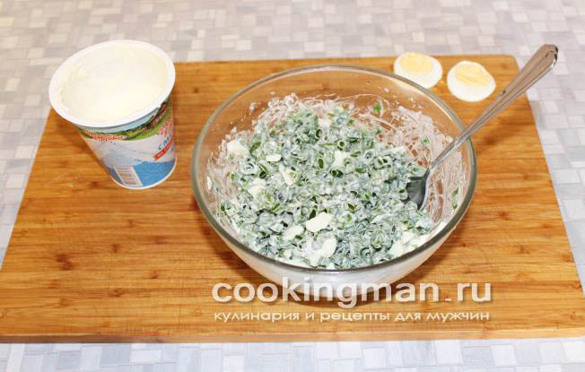 зеленый лук салаты рецепты