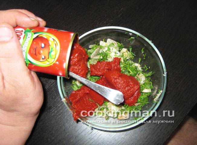 острый томатный соус