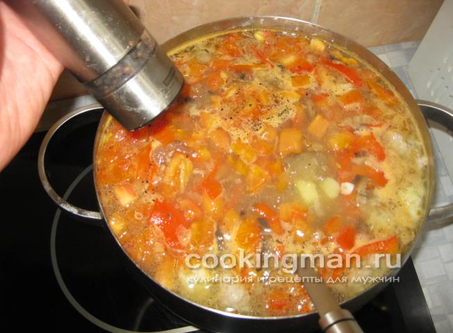 рецепт супа с фрикадельками