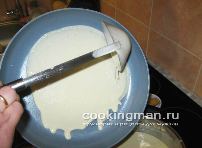 рецепт блинов на молоке