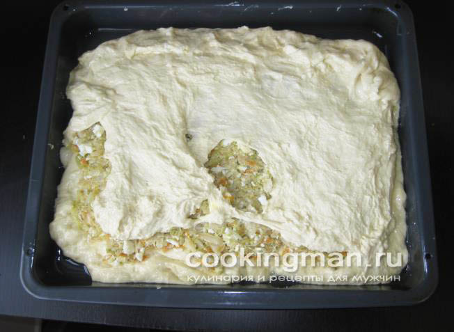 рецепт пирога с капустой