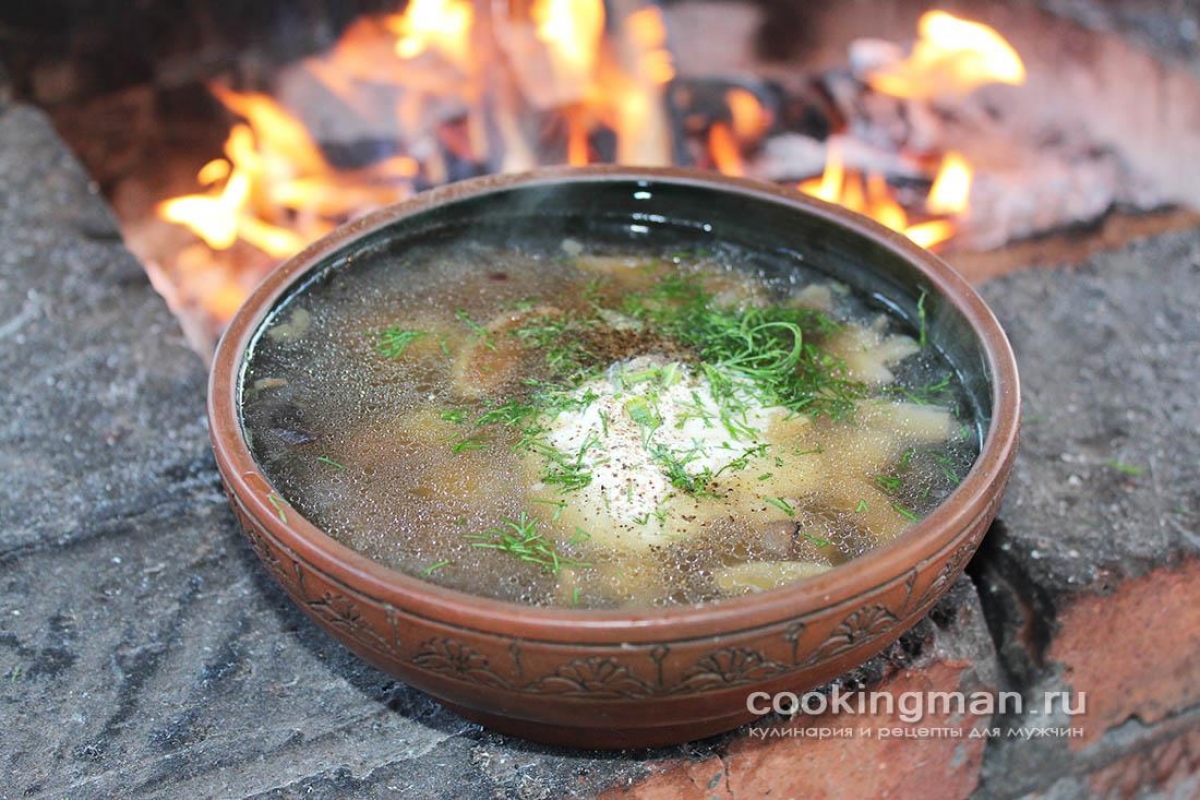 Суп-пюре из лесных грибов с гренками - пошаговый рецепт с фото на конференц-зал-самара.рф