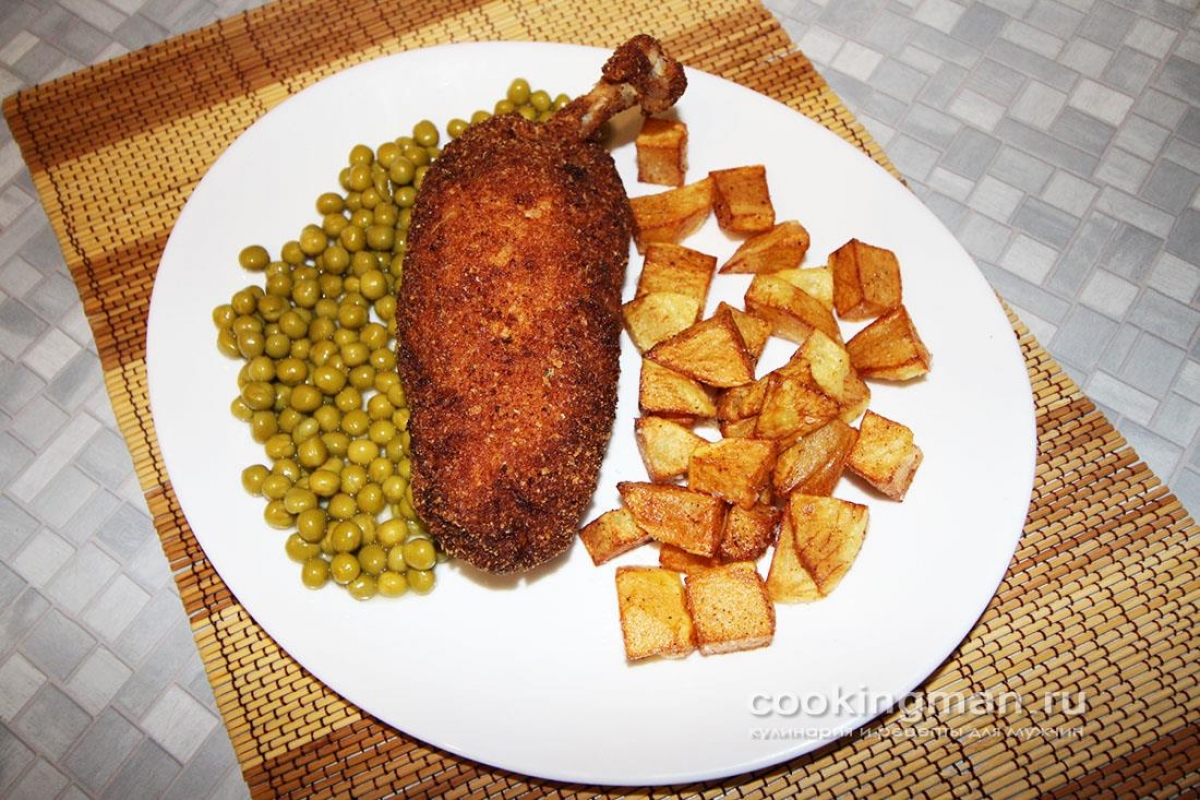 Куриные котлеты с картошкой классический рецепт с фото