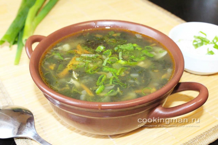 Фото супа из крапивы