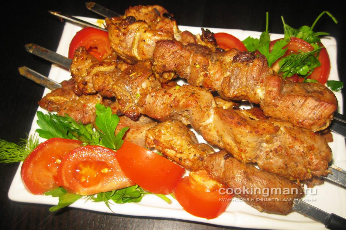 Шашлык из свинины «Традиционный», пошаговый рецепт на ккал, фото, ингредиенты - orodionov