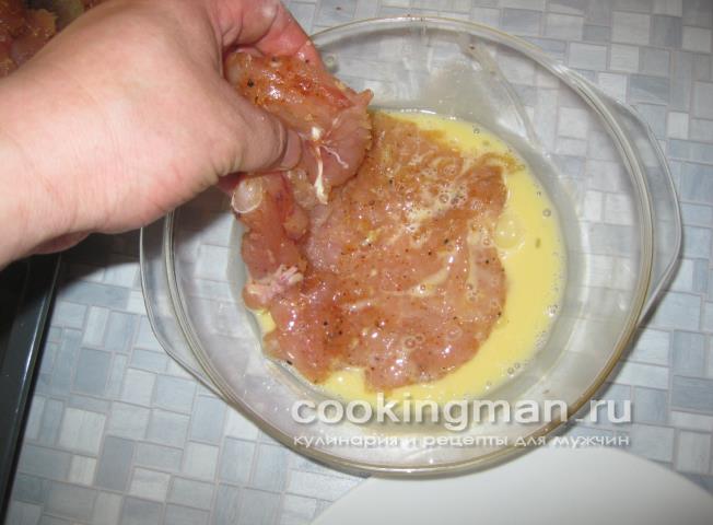 Отбивные из куриного филе куриные отбивные