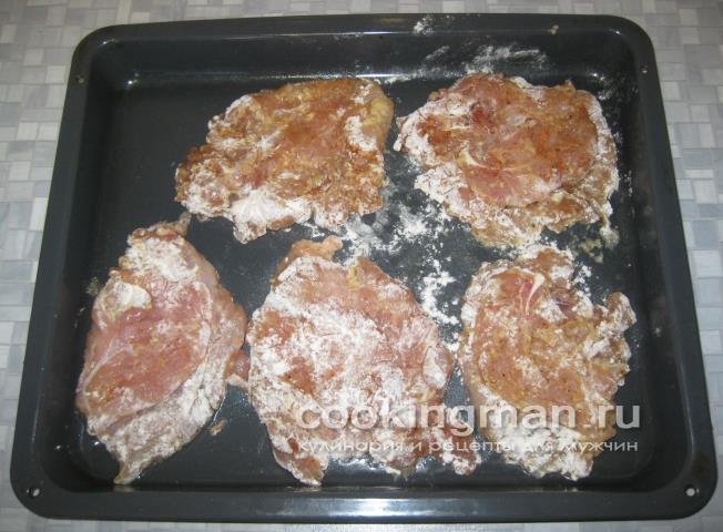 Отбивные из куриного филе куриные отбивные