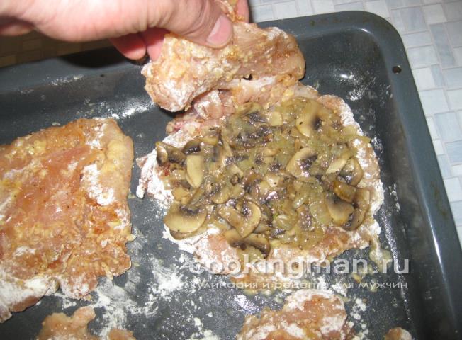 Отбивные из куриного филе куриные отбивные