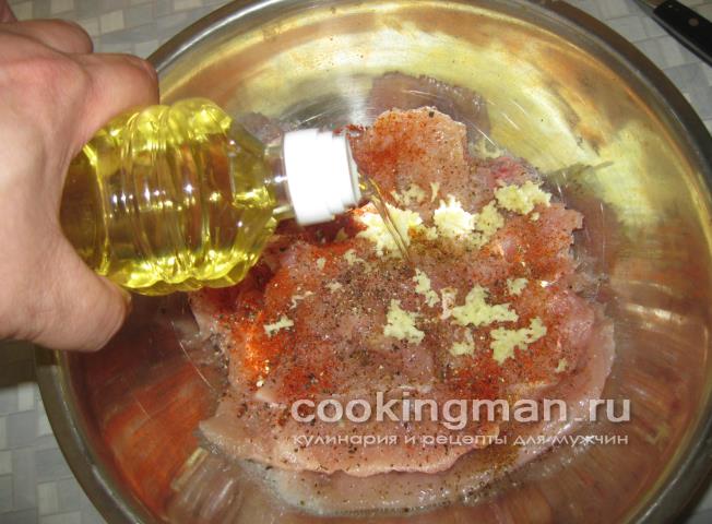 Отбивные из куриного филе куриные отбивные
