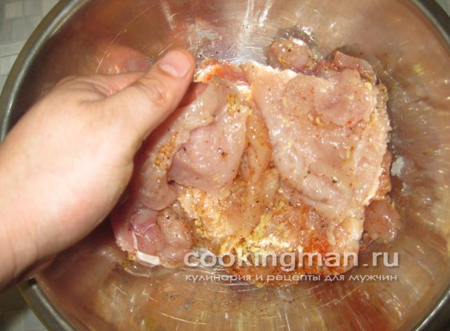 Отбивные из куриного филе куриные отбивные