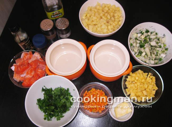Форель приготовленная с овощами в горшочке приготовление форели