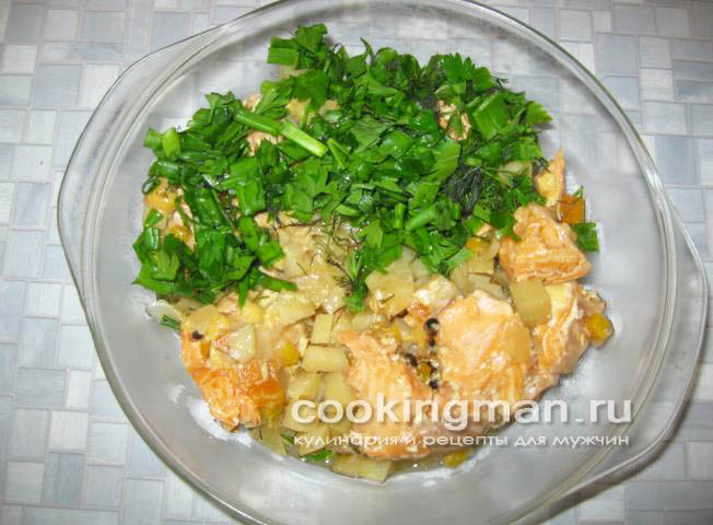 Форель приготовленная с овощами в горшочке приготовление форели