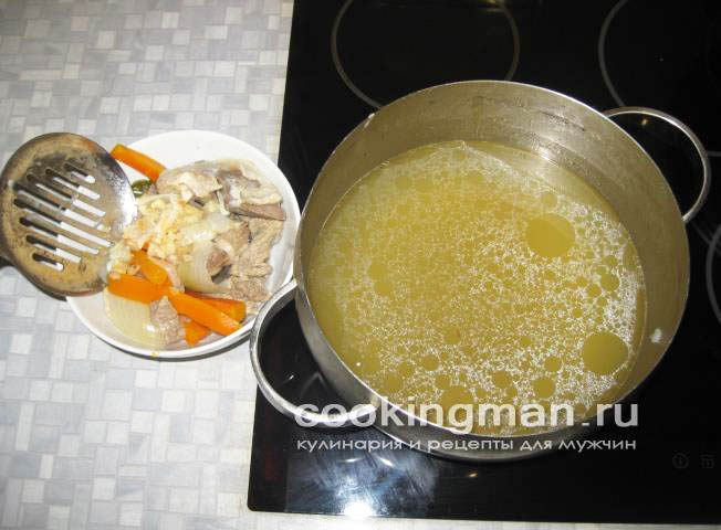Мясной бульон рецепт мясного бульона