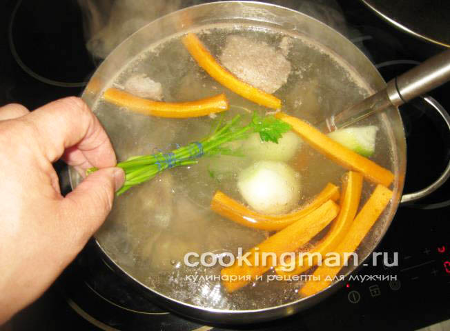 Мясной бульон рецепт мясного бульона