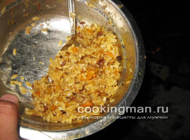 Плов из тушенки рецепт плова