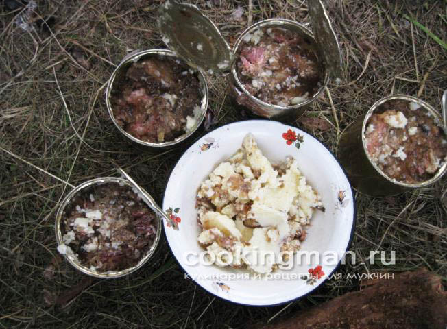 Плов из тушенки рецепт плова